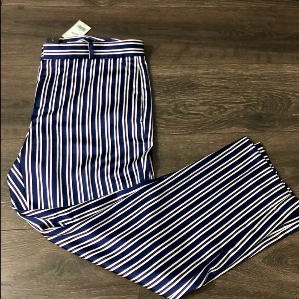 NWT Banana Republic stripe Ankle pants